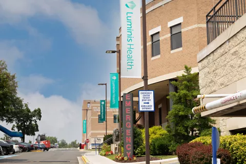 LHDCMC Emergency Room Entrance Exterior