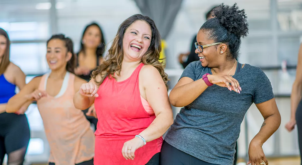 Women enjoying FIT class