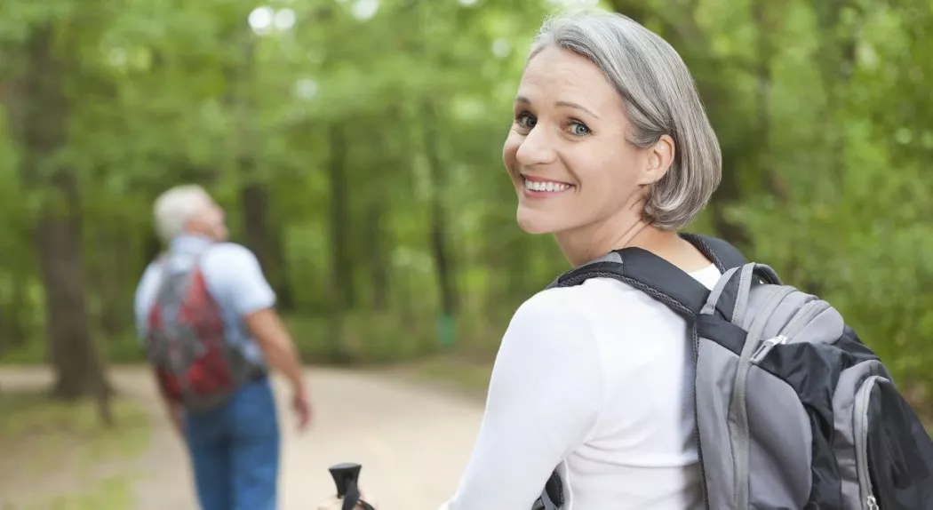 Woman Hiking