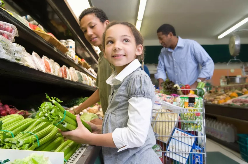 Family Grocery Shopping