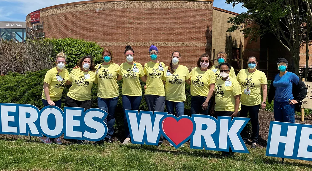 Anne Arundel Medical Center's radiation team